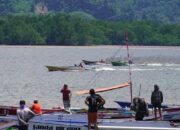 Semarak Lomba Balap Perahu Katinting di Kolaka Utara