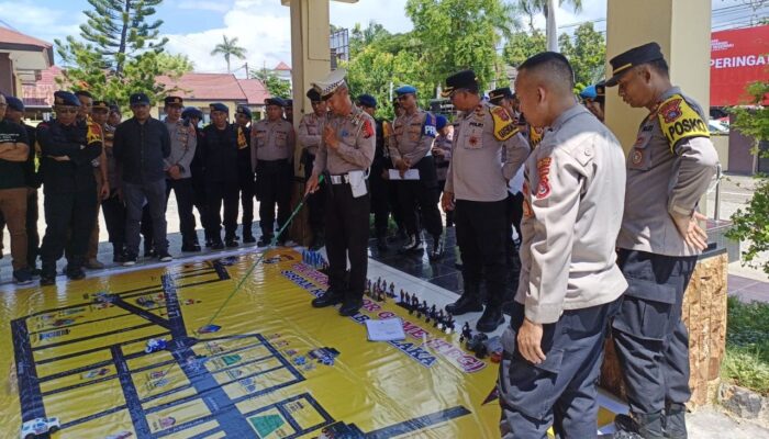 Polres Kolaka Siapa Amankan Kampanye Paslon Gubernur