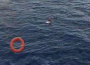 Perahu Tenggelam Diterjang Badai, Nelayan Kolaka Diselamatkan Kru Ferry KMP Fais