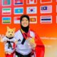 Bripda Risky Irma Suryani, Polwan di Polres Koltim Sabet Medali Emas di Ajang Asian Open Police Taekwondo Championship 2024