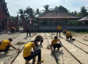 Peringati HUT ke-2 Tahun, Polres Koltim Bersih-Bersih Tempat Ibadah