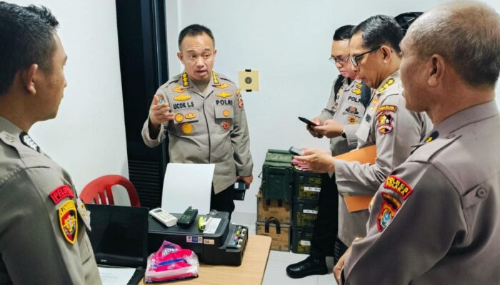 Seluruh Senpi Polisi di Sultra Harus Tercatat dan Terkontrol