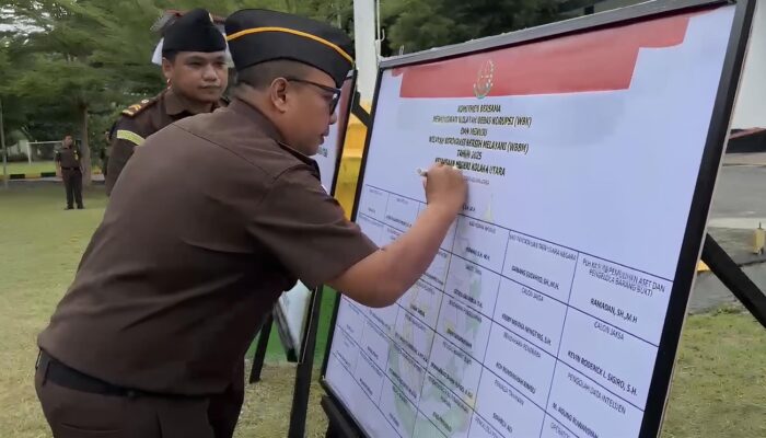 Kejari Kolaka Utara Canangkan Zona Integritas Wilayah Bebas Korupsi