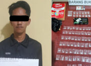 Seorang Pengedar Ditangkap Bawa Puluhan Saset Sabu Masuk RSUD Djafar Harun Kolut