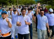 Semarak Jalan Santai Diikuti Ribuan Warga Kolaka Utara