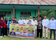 Dukung Program Presiden, DPC Gerindra Kolut Bagikan Paket Makan Bergizi Gratis
