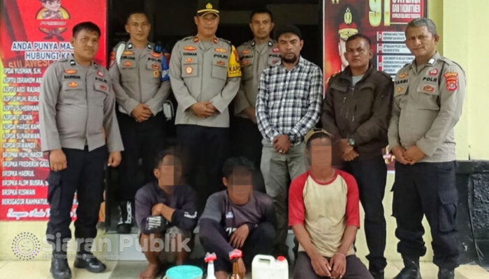3 Nelayan Bersaudara Pelaku Bom Ikan di Perairan Walasiho Diringkus Polisi