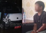 Gunakan Minibus Sekolah Curi Isi Kotak Amal Masjid di Kolut, Pelaku Diringkus