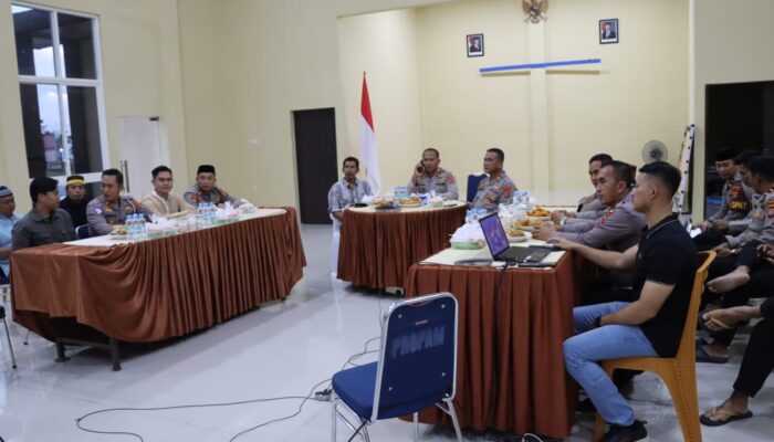 Polres Kolaka Utara Buka Bersama Awak Media