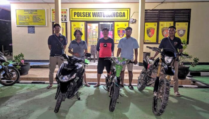 2 Curanmor di Kolaka Kabur Saat Hendak Diringkus, Polisi Amankan 3 Motor Curian