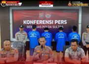 Polda Sultra Ungkap 71 Kasus, Amankan 97 Tersangka Selama Operasi Pekat Anoa 2025