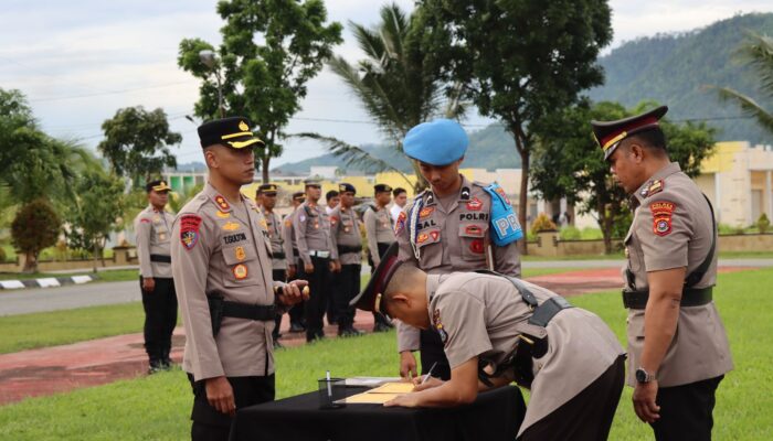 Sejumlah Pejabat Utama Polres Kolaka Utara Alami Rotasi Jabatan