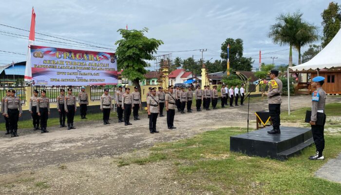 Ipda Jatnika Indra Gunawan Resmi Jabat Kapolsek Lalolae