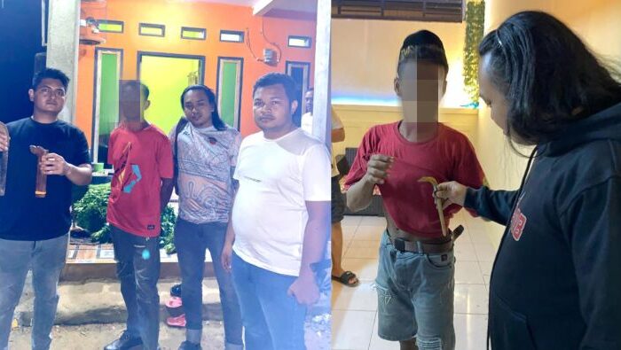 2 Warga Koltim Bawa Sajam Terjaring Razia