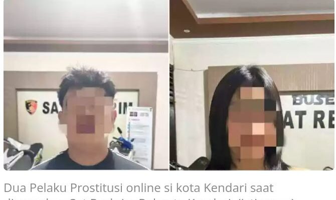 Polresta Kendari Bongkar Praktik Prostitusi di Penginapan Pasar Lawata