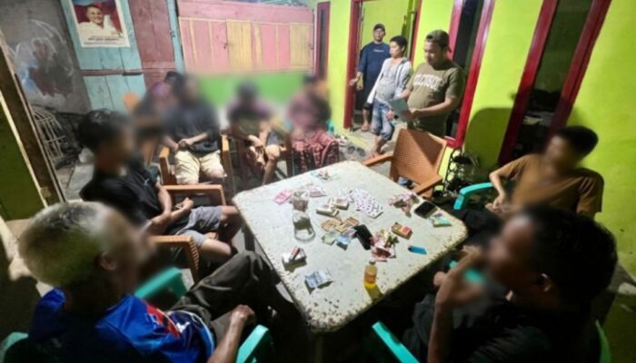 6 Warga Koltim Tak Berkutik Digerebek Saat Berjudi