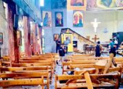 Serangan Bom Bunuh Diri di Gereja Damaskus Tewaskan 25 Orang, ISIS Diduga Bertanggung Jawab