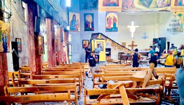 Serangan Bom Bunuh Diri di Gereja Damaskus Tewaskan 25 Orang, ISIS Diduga Bertanggung Jawab
