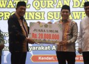 Kabupaten Kolaka Raih Juara Umum STQH ke-28 Tingkat Provinsi Sulawesi Tenggara