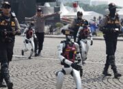 Polri Perkenalkan Robot Humanoid dan K9 Canggih di Hari Bhayangkara ke-79