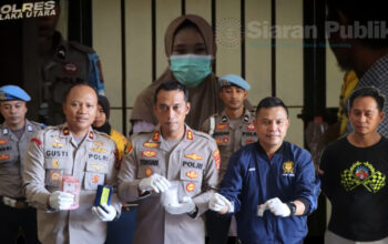 Walah! IRT di Kecamatan Lambai Digrebek Polres Kolut Jualan Sabu Senilai Rp143 Juta