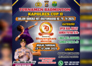 Panaskan Raket! Kejuaraan Badminton Kapolres Cup II Kolaka Utara Segera Bergulir