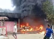 Rumah Terbakar di Koltim, Kerugian Capai Rp3 Miliar