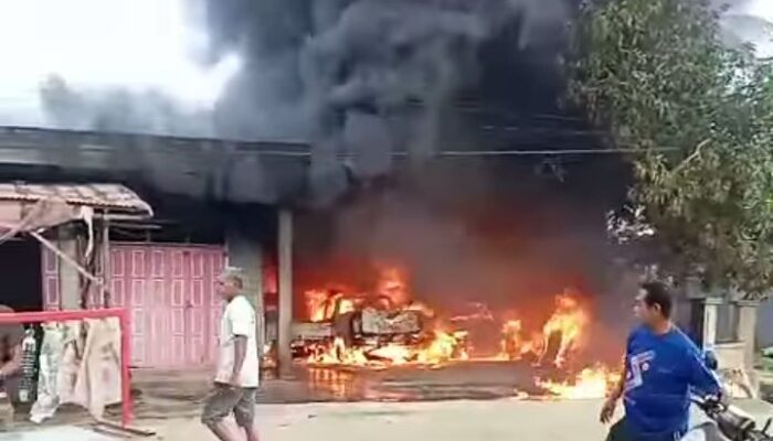 Rumah Terbakar di Koltim, Kerugian Capai Rp3 Miliar