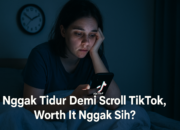 Nggak Tidur Demi Scroll TikTok, Worth It Nggak Sih? Berikut Kata Pakar
