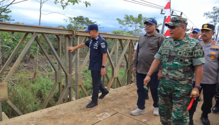 Gubernur Sultra Resmikan Jembatan Bailey di Konawe Utara, Jawab Kebutuhan Mendesak Akses Warga
