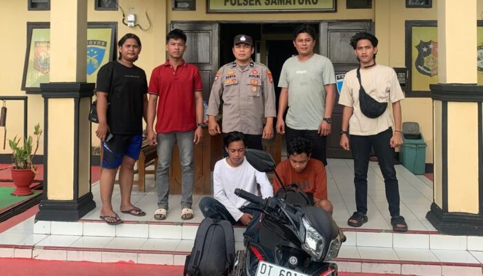 Polres Kolaka Tangkap Dua Pelaku Pencurian Motor di Wolo