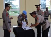 Empat Jabatan di Polres Kolaka Utara Resmi Berganti