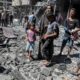Bombardir Israel Memaksa Warga Gaza City Mengungsi ke Selatan, Kondisi Kemanusiaan Semakin Berat