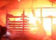 Rumah Ludes Terbakar di Kolaka Utara, Kerugian Ditaksir Rp134 juta
