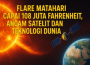 Flare Matahari Capai 108 Juta Fahrenheit, Ancam Satelit dan Teknologi Dunia
