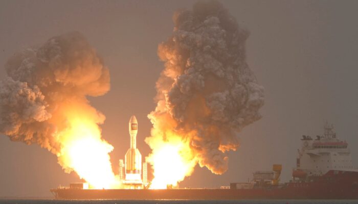 Langit China Bergetar! Gravity-1 Y2 Bawa Tiga Satelit Diluncurkan Dari Laut Lepas