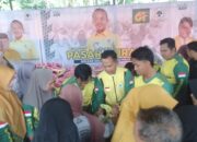 Seribu Warga Sesaki Pasar Murah Partai Golkar di Kolaka Utara