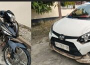 Tabrakan Mobil dan Motor di Jalan Trans Sulawesi Pakue, Satu Pengendara Luka