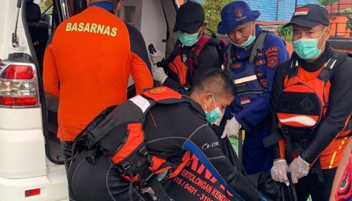Pemancing yang Tenggelam di Perairan Bungkutoko Ditemukan Meninggal Dunia