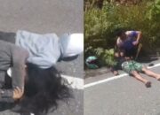 Gagal Menyalip di Jalan Berbelok, Dua Motor Adu Banteng di Kolut