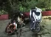 Nyalip Mobil di Jalan Lurus, Dua Motor Bertabrakan di Kolaka Utara