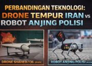 Viral! Netizen Bandingkan Harga Drone Shahed Iran dengan Robot Anjing Polri, Selisihnya Capai 5 Kali Lipat
