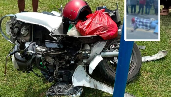 Tabrakan Calya vs Scoopy di Kontunaga, Wanita Asal Watonea Tewas