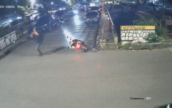 Aktivis KontraS Disiram Air Keras, Terduga Pelaku Terekam CCTV