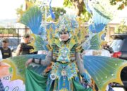 Ikon Danau Biru Jadi Daya Tarik, Kolaka Utara Bersinar di Pawai Budaya Sultra