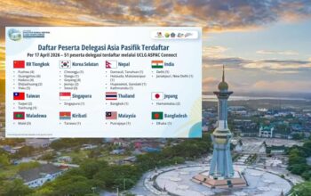 87 Delegasi Asia Pasifik Bakal Hadir di Kendari, Forum UCLG ASPAC Digelar Mei 2026