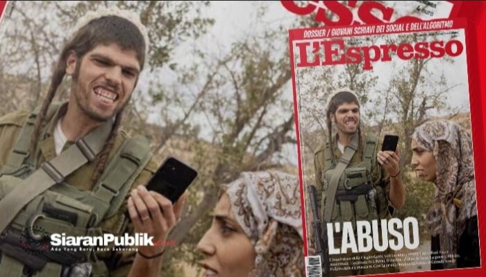 Sampul Majalah Italia ini  Membuat Israel Marah