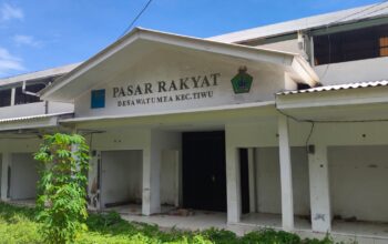 Habiskan Rp5,6 Miliar Dana APBN, Pasar Rakyat Watumea di Kolut Terbengkalai