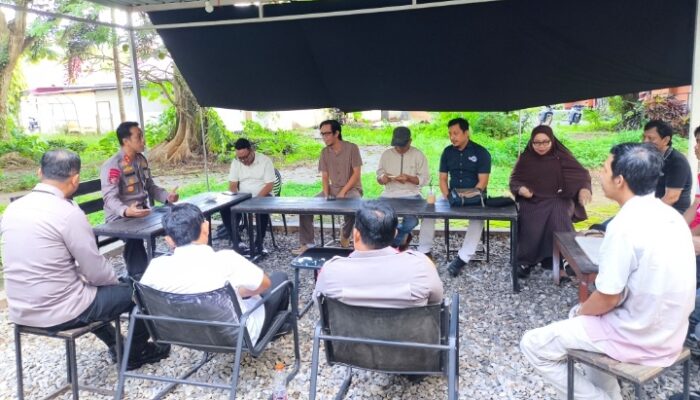 Kapolres Kolut Ngobrol dengan Media, Bahas Kriminalitas dan Hoaks