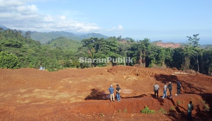 Tanah TPA Totallang yang Diduga Mengandung Ore Bakal Ditampung di Pit PT Riota, DPRD Kolut Turun Tinjau